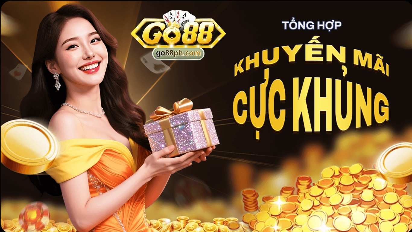 Cập nhật những chương trình khuyến mãi lớn trên GO88 