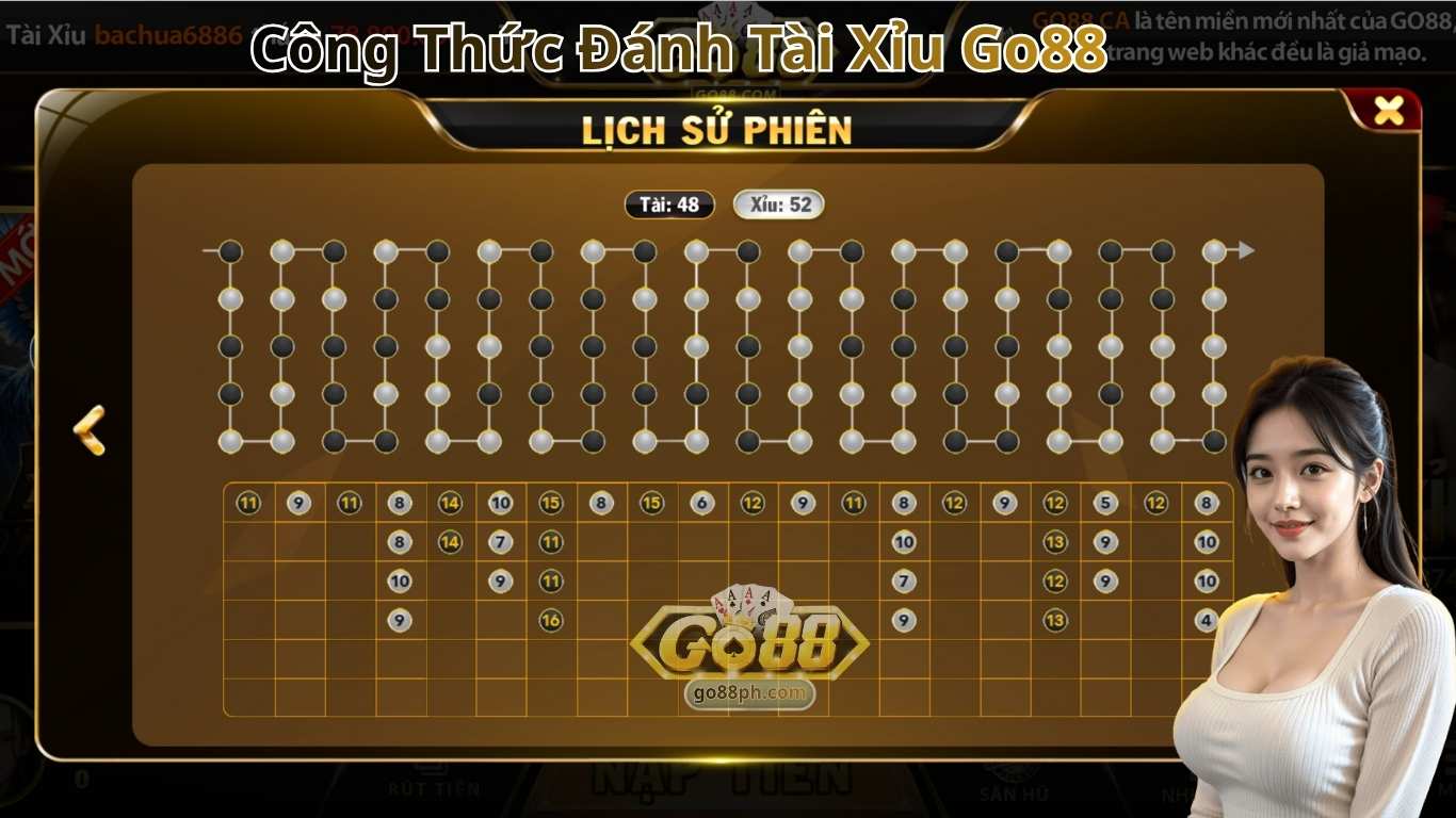Các bước tham gia cược Tài Xỉu Go88 Các bước tham gia cược Tài Xỉu Go88