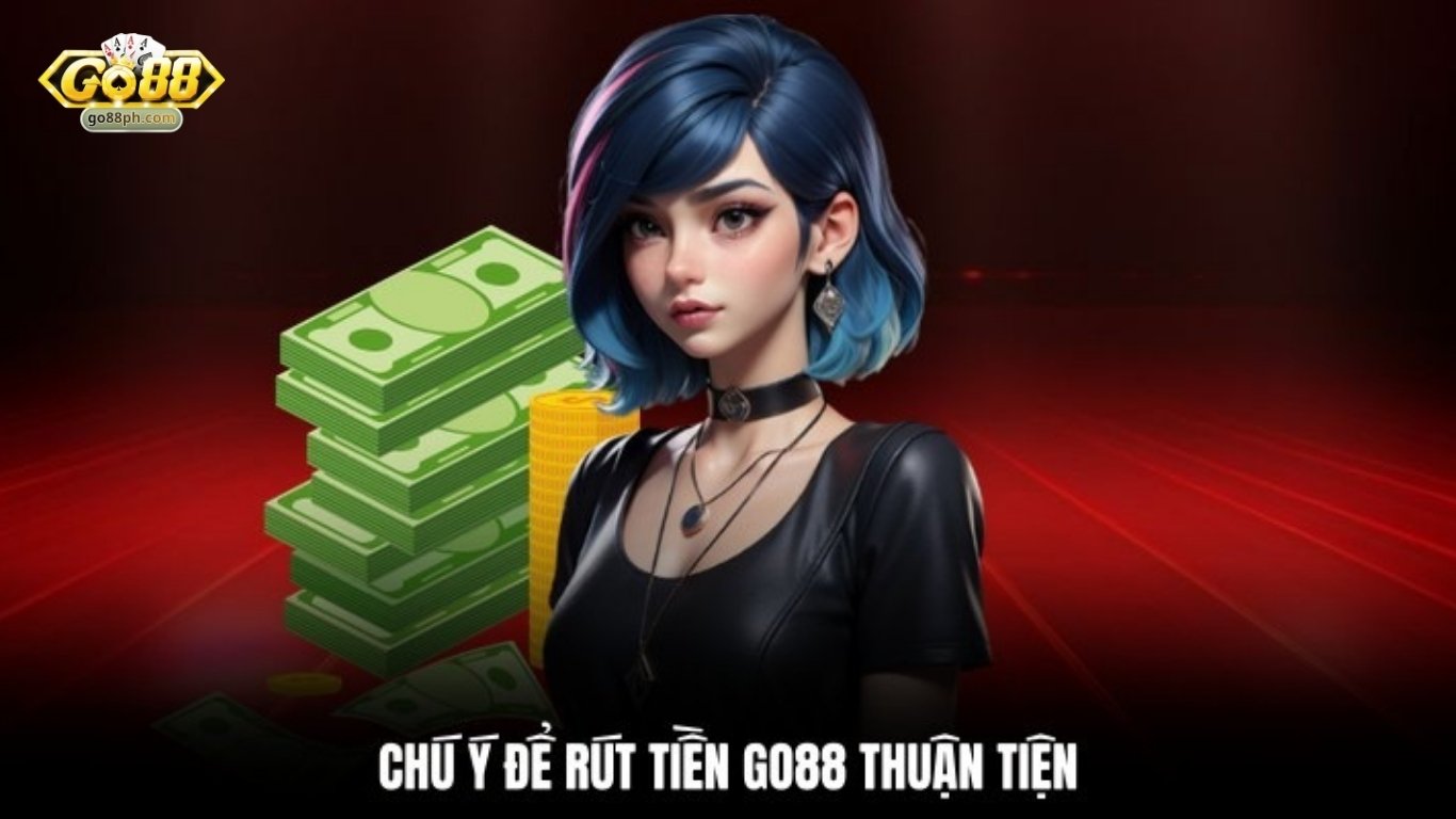 Một số vấn đề cần lưu ý để rút tiền GO88 thành công