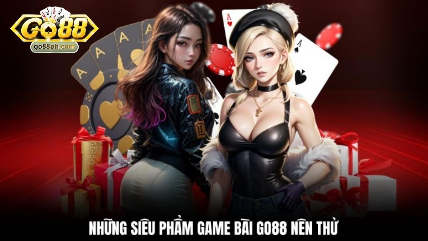 Những sản phẩm có mặt tại game bài GO88
