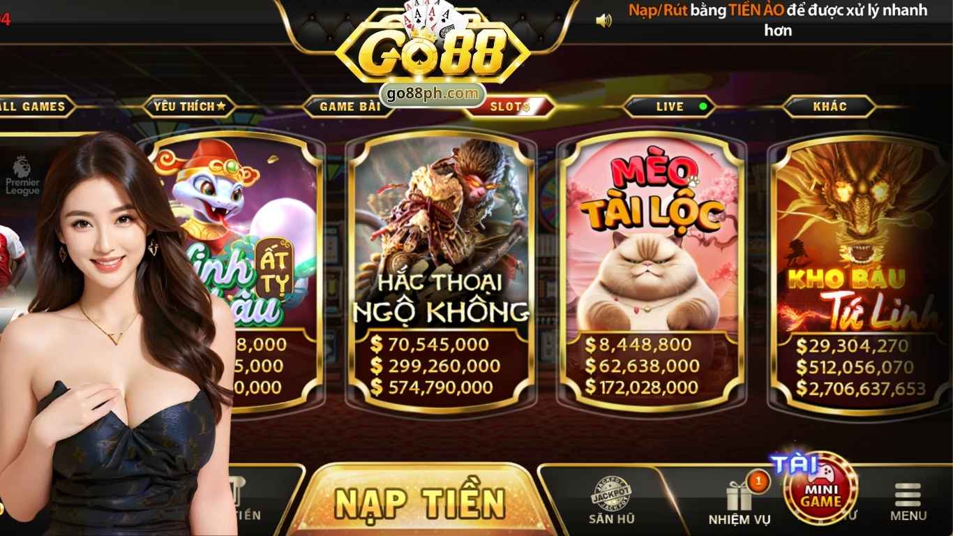 Tổng hợp những tựa game Slot Go88 Tổng hợp những tựa game Slot Go88