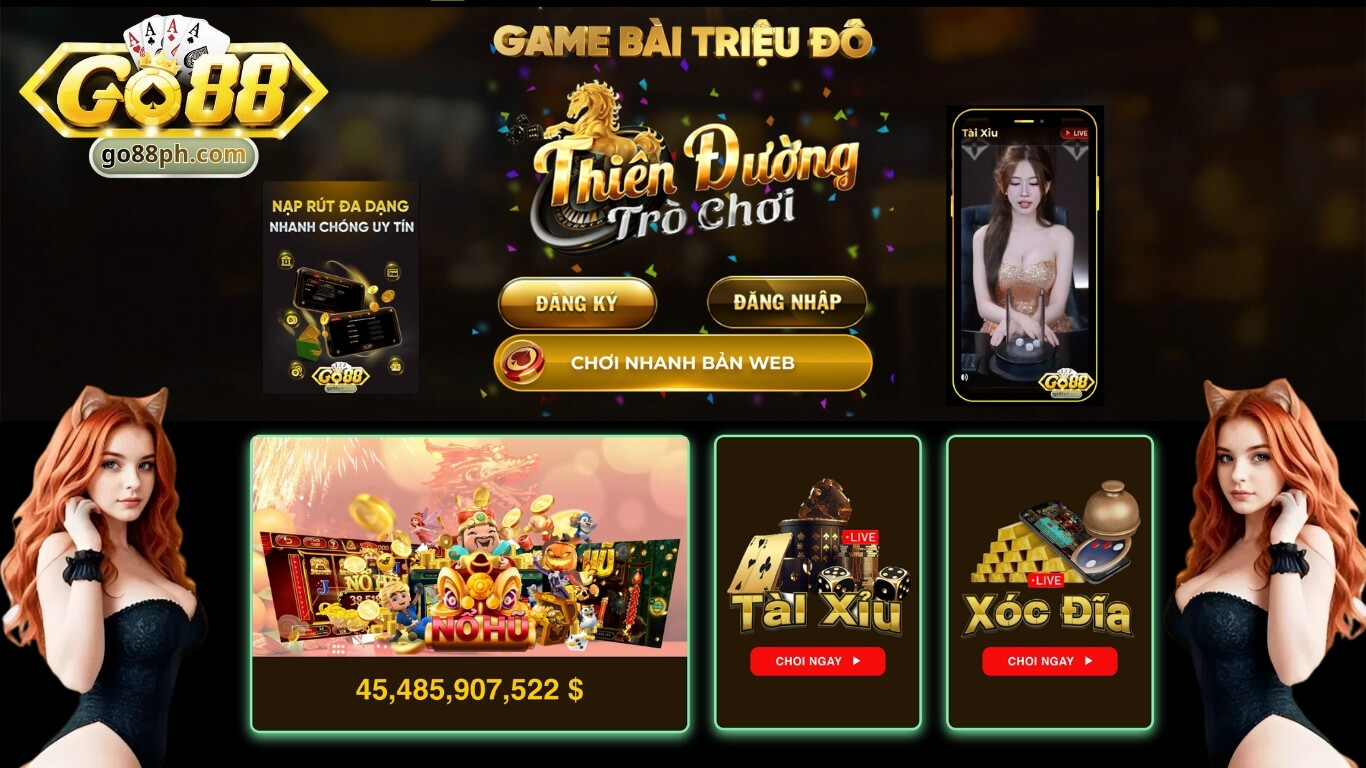 Tổng quan Go88 cổng game tài xỉu online uy tín