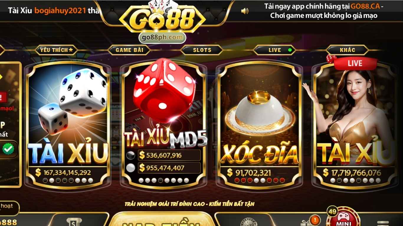 Vì sao người chơi nên đăng ký GO88 để trải nghiệm?